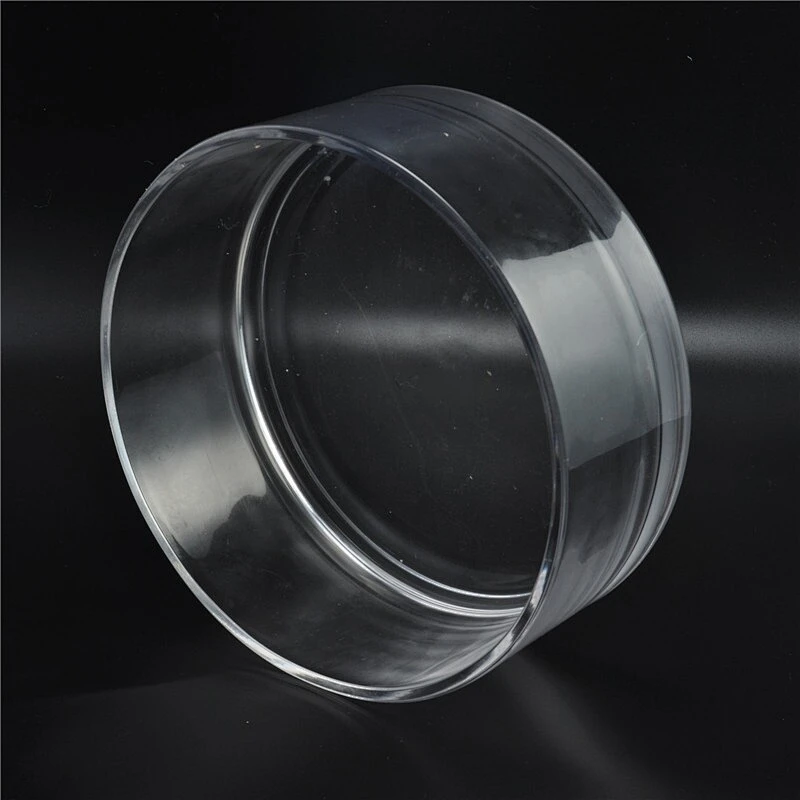 large glass holder for candles, 200mm diameter glass container