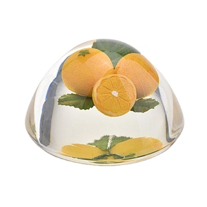 Low MOQ Custom round glass lid for candle jar supplier