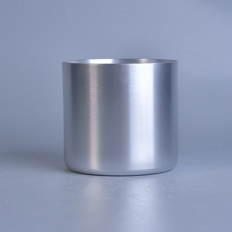 12oz Matte Metal Candle Holders Aluminum Candle Jar for Soy Wax Home Decor