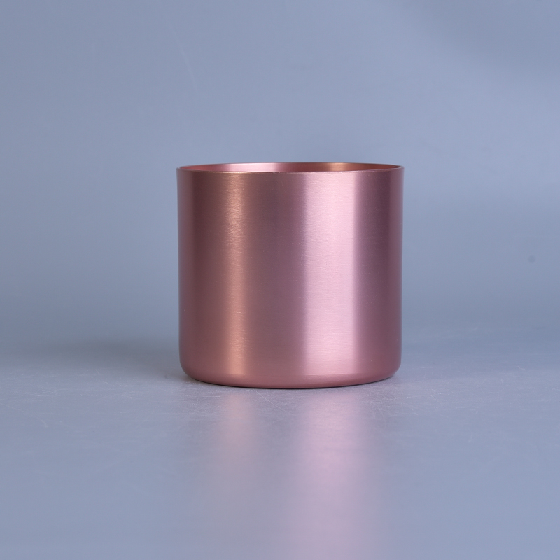 12oz Matte Metal Candle Holders Aluminum Candle Jar for Soy Wax Home Decor