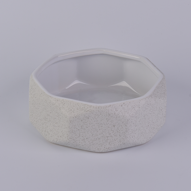 Multi Size Ceramic Candle Jars Dolomite Holder Home Decoration Pieces