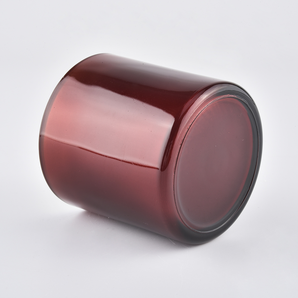colored candle jars glass wholesale for wax filling