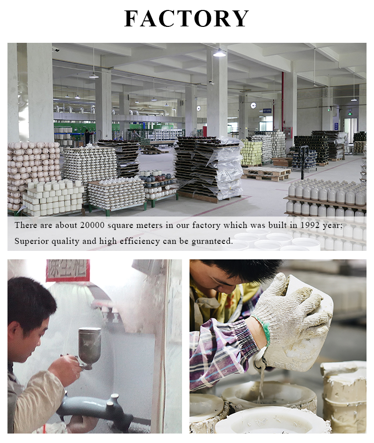 Supply Large Ceramic Candle Holders Handpainted Color Home Decoration