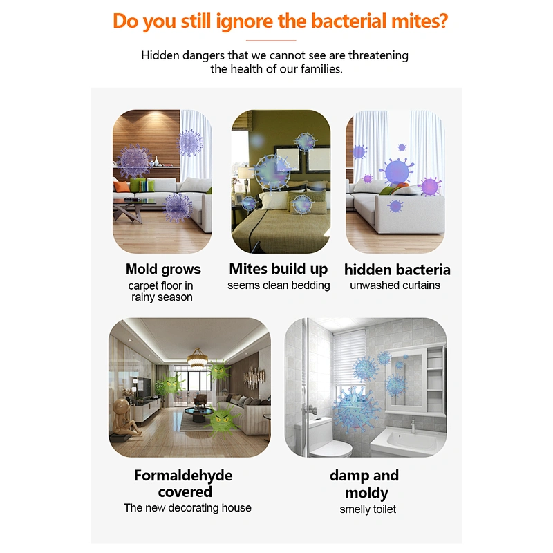 AC220v/50Hz Hot sale for hospital 110w air virus and bacteria purifier