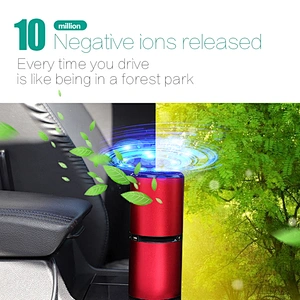 CE EMC Certification Ozone Generator 50mg Ozonizer Car Air Purifier 10000000 ion generator