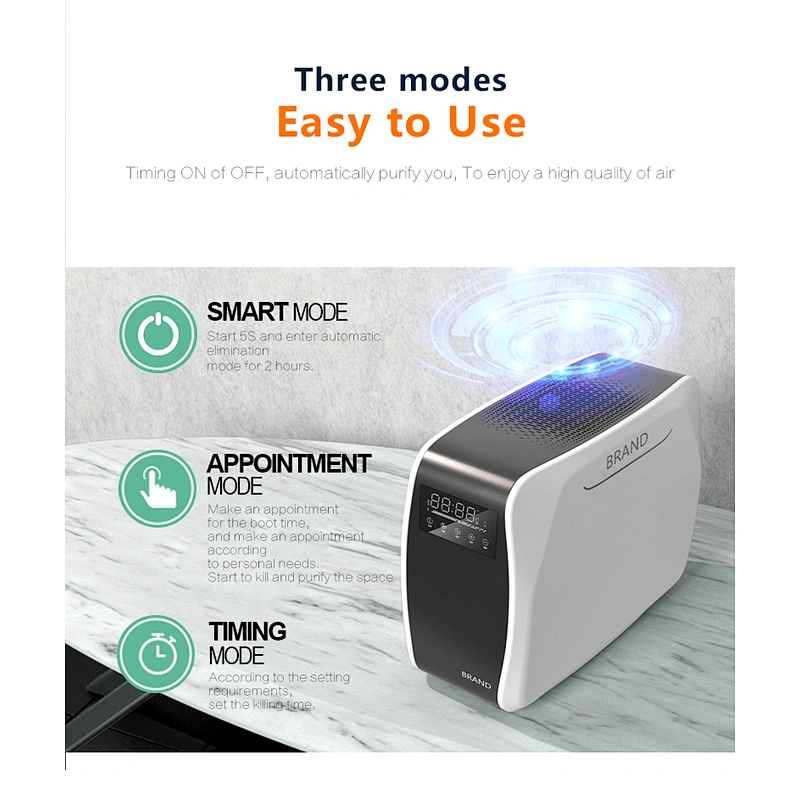 10g/h 10000mg ozone air purifier  Portable Ozone Generator sterilizer Ozone disinfection factory