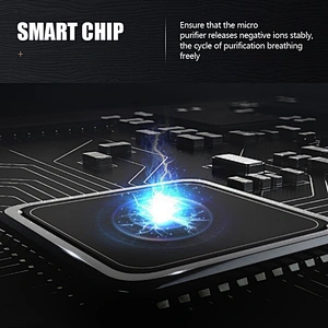 Anion Necklace Purifier Rechargeable USB Anion Small Mini Portable Air Cleaner Ionizer Purifiers Ion  Wearable Air Purifier