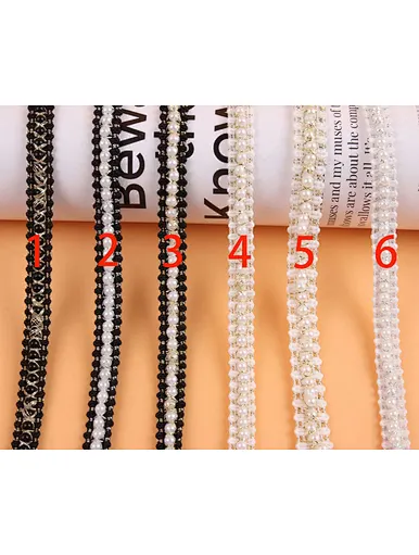 luxurious trimming lace