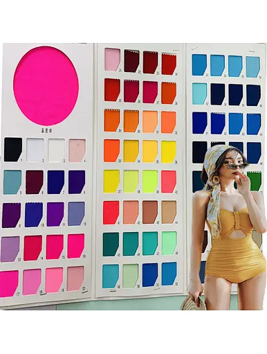 Dull 80 nylon 20 spandex lycra fabric for swimwear