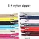 Nylon zipper