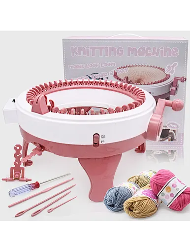 48 needle hand convenient knitting machine