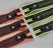 Colorful zipper