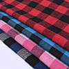 Polyester Cotton Yarn Dyed Check Shirting Student School Checked Fabric