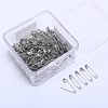 Durable Multiple Sizes 1# Stainless Steel Nickel Free Safety Pin in Bunch for Sewing/ Clothing