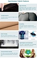 wholesale manufacturer Spandex Polyester Modal Interlock Knitted Fabric