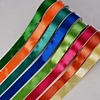 wholesale factory custom 1/8"-4" 100% polyester single face satin ribbon for DIY Party Wedding