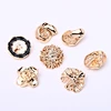 Custom Design 17mm Zinc Alloy Sew-On Shank Button for Women Suit