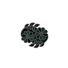 Rhinestone Embellished Floral Back Adhesive Lace Collar for Dresses and Blouses