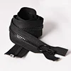 wholesale manufacturer custom 5# open end Resin Zippers with Decoration Puller