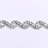 Plastic Chain with Stone Chain Trims