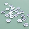 Wholesale Custom 4 Holes Resin Button Clothes Garment Resin Button for Uniforms Shirt