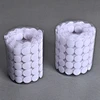 wholesale factory Round Polyester Nylon Magic Sticky Loop Dots fastener hook and loop strap tape