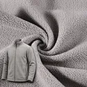 wholesale manufacturer custom polyester micro polar fleece fabric brushed for blanket