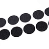 wholesale factory 100% Nylon 25mm Black Round Dots Self Adhesive fastener hook and loop strap tape