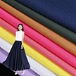Manufactory 75D*50D Plain Woven Interlining 58gsm Polyester Muti-color Woven Fabric for Ladies Dress
