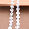 Wholesale Factory Polyester Guipure Embroidery Chemical Lace Trim With Rayon Thread