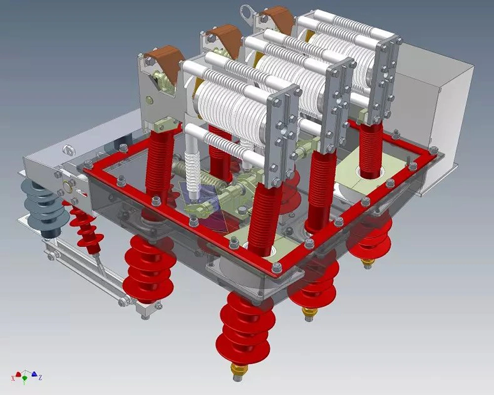 12kv Outdoor High Voltage Vacuum Circuit Breaker on Pole (ZW8)