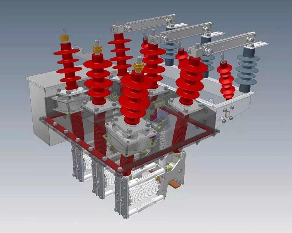 12kv Outdoor High Voltage Vacuum Circuit Breaker on Pole (ZW8)