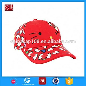 Personalized Ingenuity Hello Kitty Cartoon Children Girls Baseball Caps