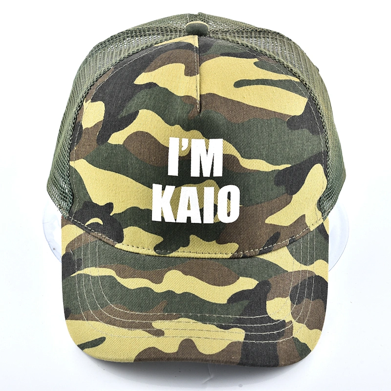 Trucker Hat Advertising Custom Adult Cotton Baseball Mesh Cap Hat for Printing