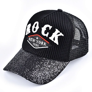 fashion wholesale embroidery logo mesh  hat,custom  cap