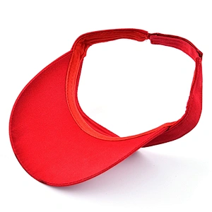 Professional Supplier Good Quality Embroidery Logo Cotton Cheap Sun Visor