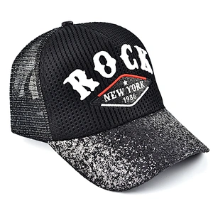 fashion wholesale embroidery logo mesh  hat,custom  cap