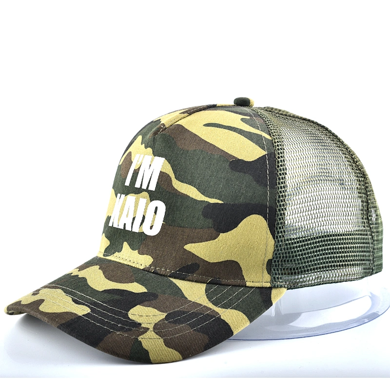 Trucker Hat Advertising Custom Adult Cotton Baseball Mesh Cap Hat for Printing