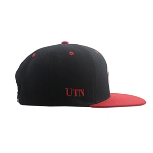 Hiphop Man Flat Bill Snap Back Cap Hat with Custom Embroidery Logo