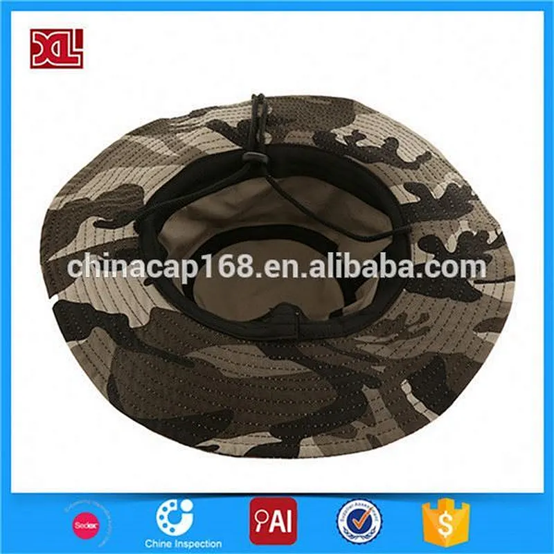 Factory camouflage color men sports hunting fishing hat bucket cap