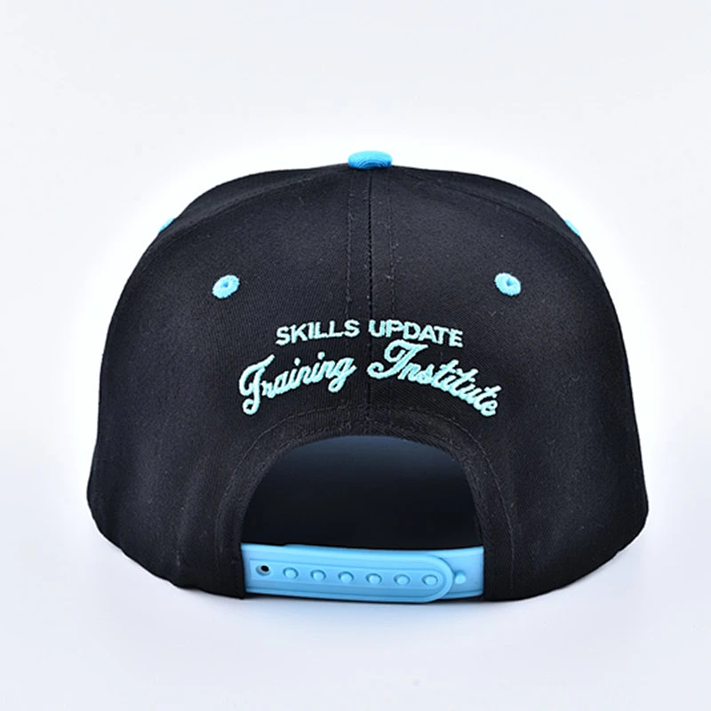 100% cotton Fashion Mens Brim Snapback Hat Baseball Cap