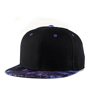 Starry Sky Pattern Wholesale  Boys Mens Snapback Plate Sport Caps