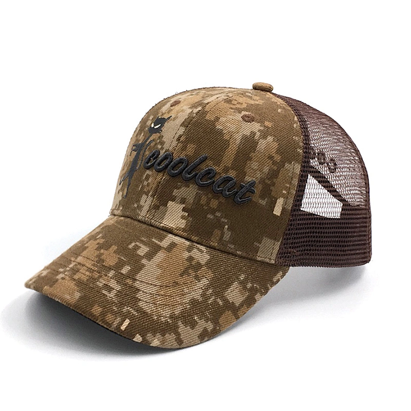 Factory Promotional Man Sports Baseball Caps Military Uniforms trucker hat