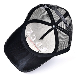 fashion wholesale embroidery logo mesh  hat,custom  cap