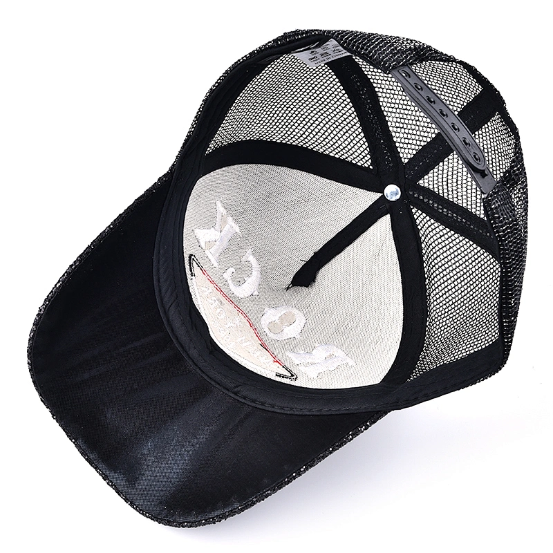 fashion wholesale embroidery logo mesh  hat,custom  cap