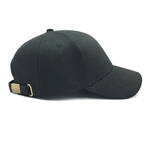 2020 custom logo sports caps supplier black cap wholesales 6 panel hat