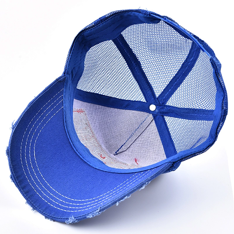 fashion wholesale Applique logo mesh  hat,custom  cap