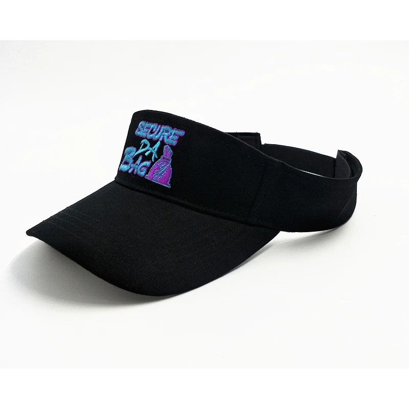 Wholesale New Stylish Top Quality golf sun visors with customized logo for women for sport