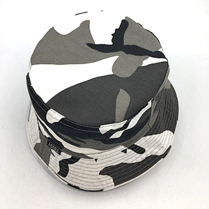 Sun Protection Fisherman hat Camouflage Bucket Cap for Teenager