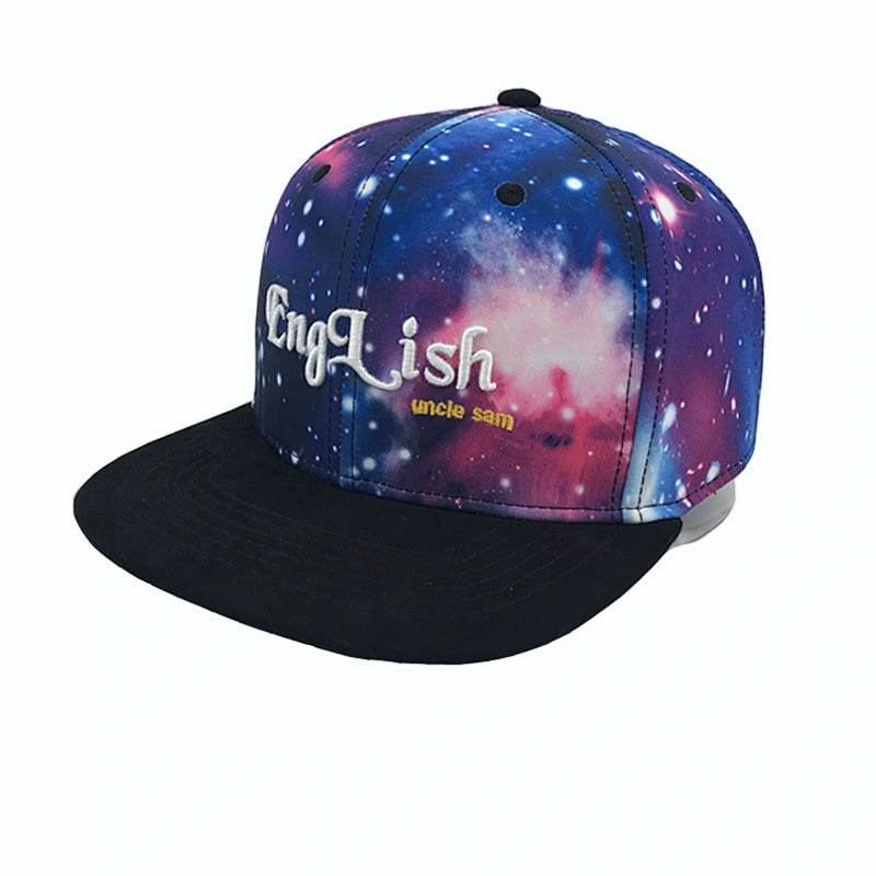 Fashion Galaxy Print Cap Snapback Caps Adjustable Hat Unisex